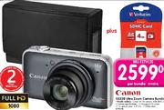Canon 5X220 Ultra Zoom Camera Bundle