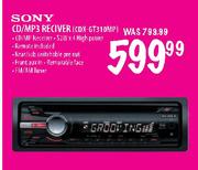 Sony CD/MP3 Reiver (CDX GT310MP)