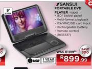 Sansui Portable DVD Player-9" (PD1001)