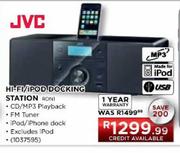 JVC Hi-Fi/iPod Docking Station