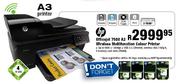 Hp Officejet 7500 A3 Wireless Multifunction Colour Printer