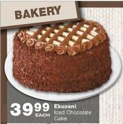 Ekuzeni Iced Chocolate Cake-Each
