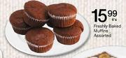 Freshly Baked Muffins Assorted-6's