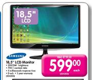 Samaung LCD Monitor-18.5" Each
