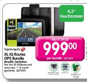 TomTom XL IQ Routers GPS Bundle-4.3"Touchscreen