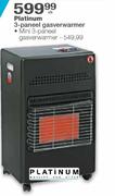 Platinum Mini 3 Paneel Gasverwarmer-Elk