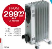 SCE 13 Fin Oil Heater-Each