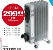 SCE 7 Fin Oil Heater-Each