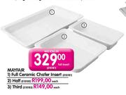 Mayfair Third Ceramic Chafer Insert-Each