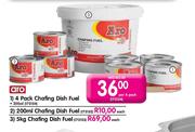 Aro Chafing Dish Fuel-4 Pack