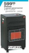 Platinum Mini 3-Paneel GasverWarmer-Each