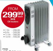 SCE Oil Heaters 7 Fin-Each