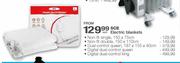 SCE Electric Blankets Non Fit Single-150x75cm