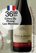 Cotes Du Rhone Les Menines-750ml