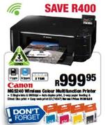 Canon MG5240 Wireless Colour Multifunction Printer
