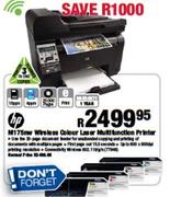 HP Wireless Colour Laser Multifunction Printer-M175nw