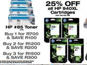HP 85 Toner-3's