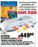Followes Laminator Bundle-A4