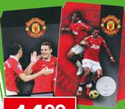 Manchester United A4 Book Jackets-5-Pack