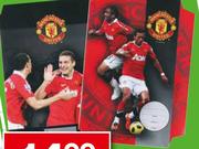Macchester United A4 Book Jackets -5 Pack