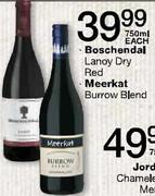 Boschendal Lanoy Dry Red Meerkat Burrow Blend-750ml Each