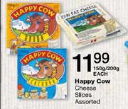 Happy Cow Cheese Slices Assorted-150g/200g Each