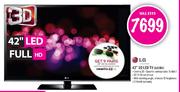 LG FHD 3D LED TV-42"