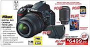 Nikon Digital SLR Camera Twin Lens Package (D3100)