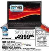 Lenovo G560 i3/4g/500 Notebook