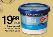 Lancewood Cream Cheese Assorted-250gm