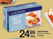 Lancewood Superior Cream Cheese-250gm