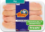 Festive Fresh Filleted Chicken Breasts -1kg