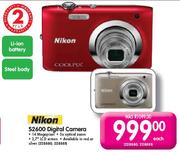 Nikon S2600 Digital Camera