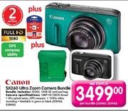 Canon Sx260 Ultra Zoom Camera Bundle