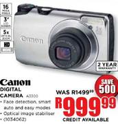 Canon Digital Camera (A3300)