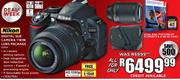 Nikon Digital SLR Camera Twin Lens Package (D3100)