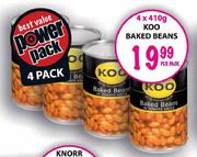 Koo Baked Beans-4 x 410g per pack