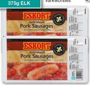 Eskort Gold Medal Varkworsies-375g