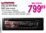 Pioneer USB, CD, MP3 Head Unit (DEH-1450UB)
