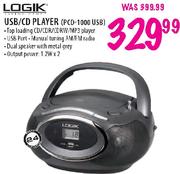 Logik USB/CD Player (PCD- 1000 USB)