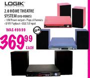 Logik 2.0 Home Theatre System (DVD- 8000S)-Each