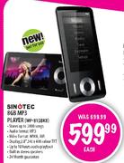 Sinotec 8GB MP3 Player-Each