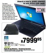 Acer Aspire M3 (i3) Ultrabook + 1TB External Hard Drive