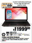 HP Pavilion dv6 6C50ei Notebook