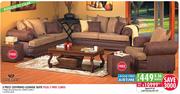 Calgan Centrino Lounge Suite-3Pcs. Plus 2 Free Cubes