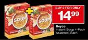 Royco Instant Soup-4-Pack-2's