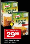 Knorr Mates-2 x 350gm