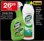 Handy Andy Multi-Purpose Trigger Cleaner-750ml