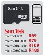 Sandisk Micro SD-2GB