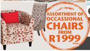 Assortment Of Occassional Chairs-Each